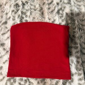 Brandy Melville Bold Red Tube Top